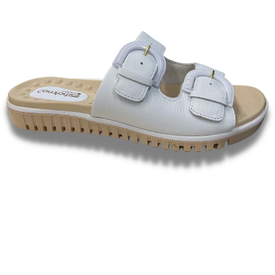 Chinelo Fem Comfortflex COURO 2345404